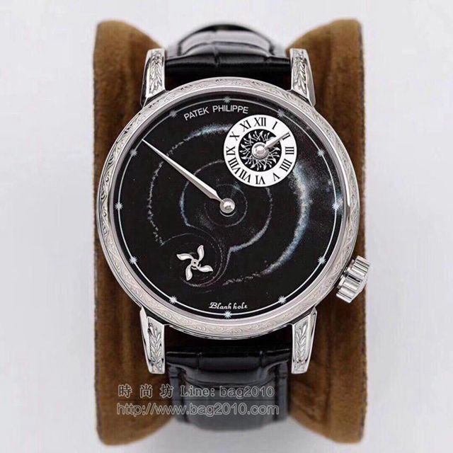 PATEK PHILIPPE手錶 百達翡麗麗宇宙星空系列腕表 釉制高檔搪瓷錶盤 百達翡麗高端男表  hds1077